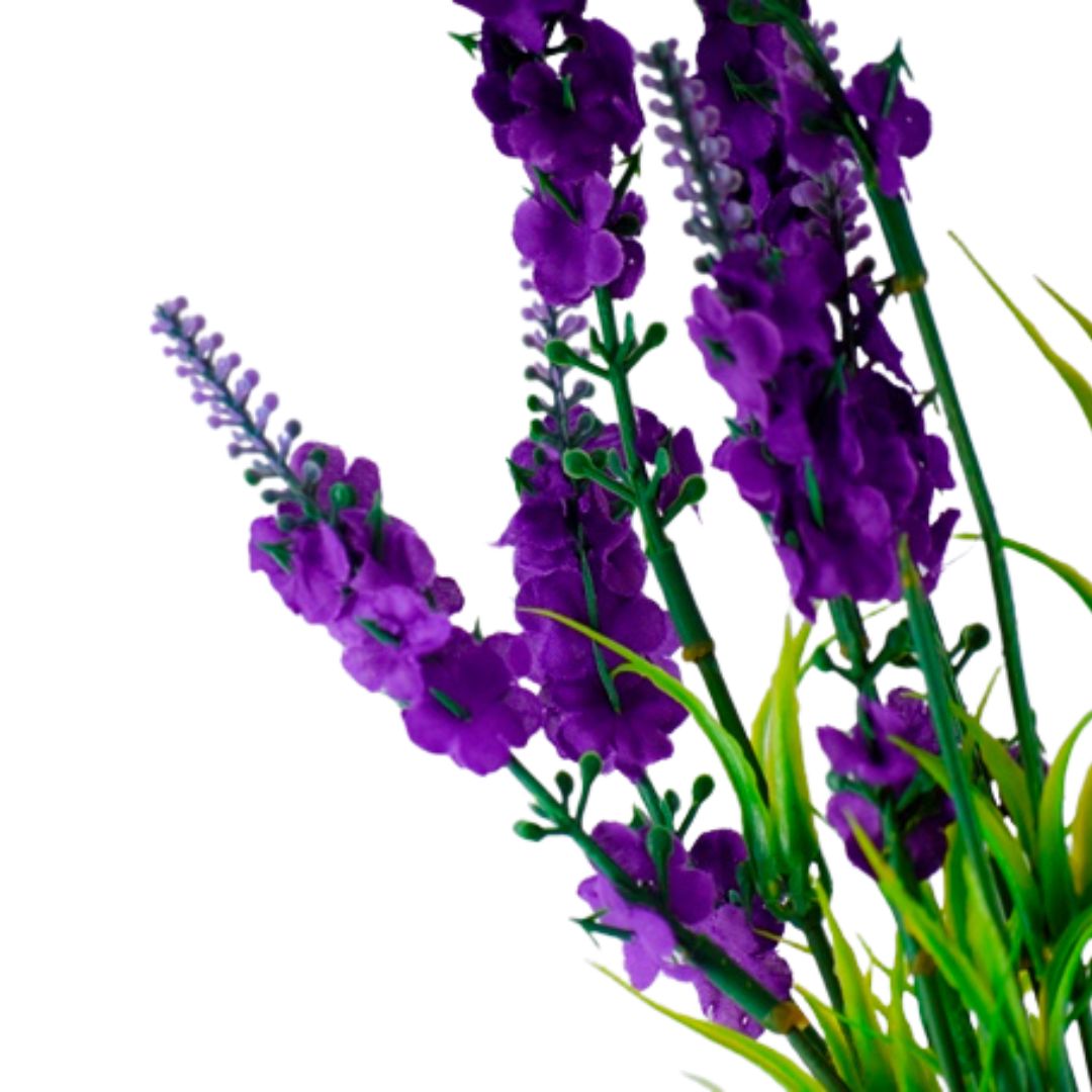 Qucciberry Artificial Spring Advent Lavender Flowers - Violet, Decorative Piece for Weddings, Table & Home D����cor, Stylish and Long-Lasting, Unisex