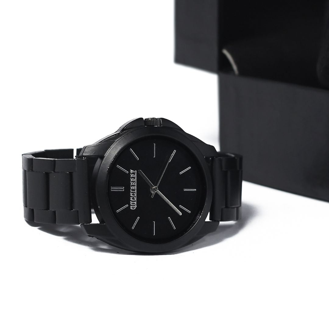 Analog Wristwatch �������� Elegant Matte Finish, Quartz Movement, Water-Resistant, Lightweight, Perfect for Any Occasion
