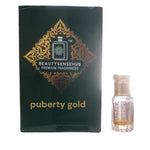 BeautySenseHub Puberty Gold Attar, Mysterious Sweet Fragrance, Alcohol-Free, Authentic Attar, For Both Men & Women