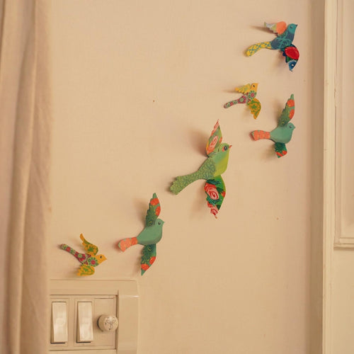 Birds Gift D����cor, Lightweight, Decorative Accent, Party D����cor, Ideal for Celebrations, Enhances Lighting Ambiance (Set of 24)