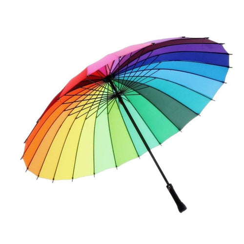 Rainbow Umbrella �������� Stylish, Durable, Steel Frame, Strong Ribs, Perfect for Stormy Days, Affordable, Keeps You Dry and Stylish
