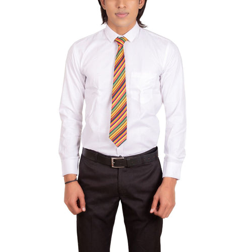 Rainbow Tie & Bow Tie Set �������� Vibrant Colors, Adjustable, Unisex, Perfect for Pride and Special Occasions