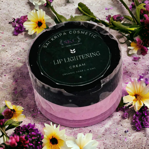 Organic Lip Lightening Cream with Natural Ingredients | Hydrating & Brightening Lip Balm for Dark Lips �������� 10g