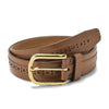 Men��������s Leather Belt with Metallic Buckle, Elegant Leather Design, Perfect for Daily Wear and Special Occasions
