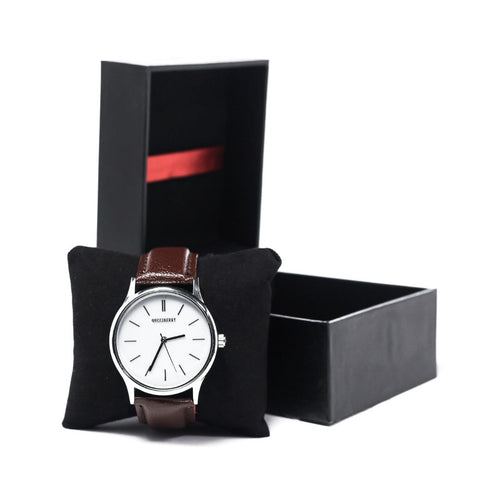 Brown Watch �������� Classic Analog Design, Steel Strap, Perfect for Weddings or Casual Wear, Brown