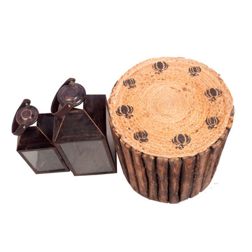 Qucciberry Jute Table Top, Braided Round Placemat, Stylish Home & Garden D����cor, Unisex Gift