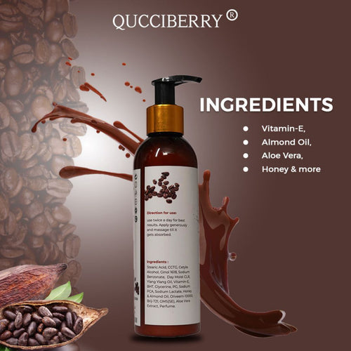 Cocoa Butter Body Lotion �������� Hydrating, Nourishing, and Moisturizing for Soft, Smooth, and Healthy Skin, Suitable for All Skin Types, Daily Use, Unisex, Perfect for Year-Round Care, 200 ML