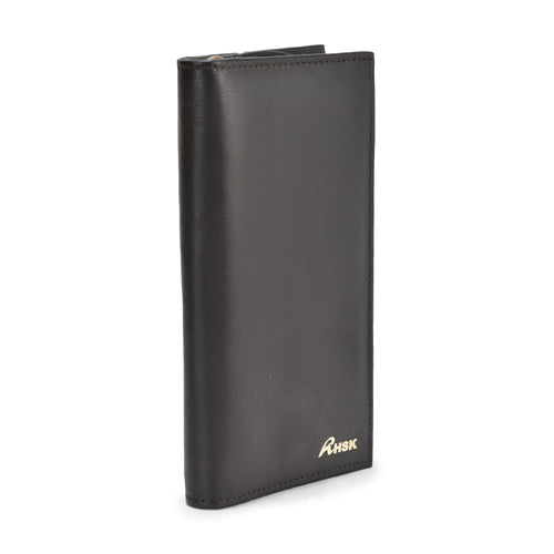 Petite Luxe Black Wallet, Elegant Design, Durable Leather, Stylish and Compact for Everyday Use