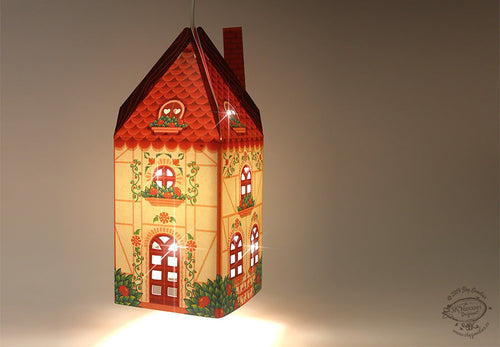 DIY Happy Home Lamp Shade, Lighting Decor, Unique Gift Idea, Perfect for Home Decor, Stylish Lighting