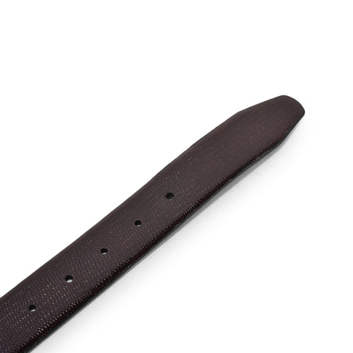 Men��������s Black & Brown Solid Reversible Leather Belt, Premium Leather, Versatile Design, Perfect for All Occasions (Black/Brown)