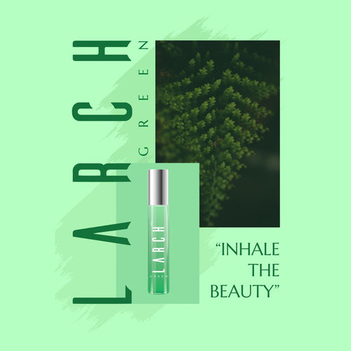 Larch Green Perfume for Men and Women, Earthy and Fresh Unisex Fragrance Inspired by Nature, Tranquil Eau de Parfum, Elegant Scent, Perfect for Balance and Adventure, Ideal Gift (20ml)
