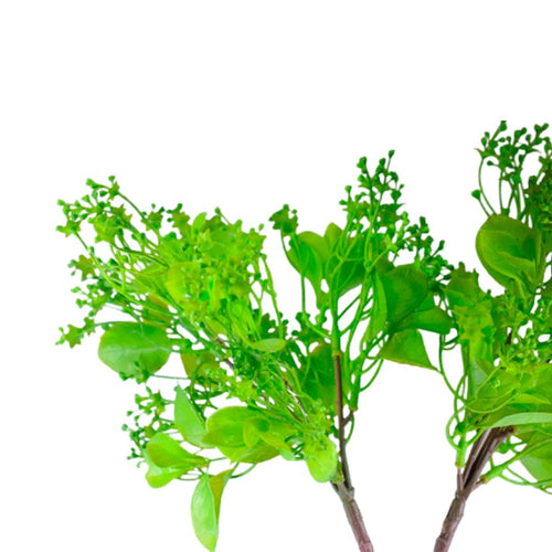 Qucciberry Artificial Green Leaves, Decorative Piece for Weddings, Table & Home D����cor, Stylish and Long-Lasting, Unisex