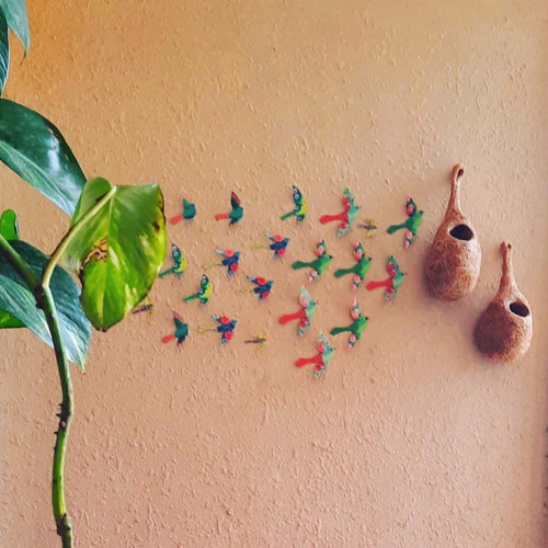 Birds Gift D����cor, Lightweight, Decorative Accent, Party D����cor, Ideal for Celebrations, Enhances Lighting Ambiance (Set of 24)