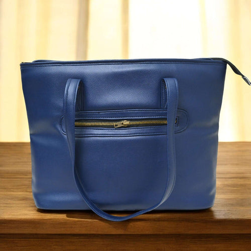 Colorful Oasis Tote (Blue 2)