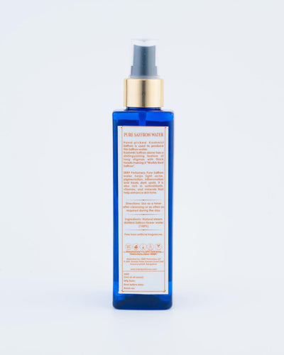 Pure Saffron Water I Steam Distilled I Naturally Perfumed I Skin Toner I 200 ML Spray